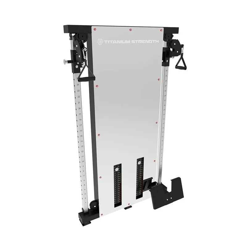 Titanium Strength Cablecross mit Spiegeleffekt CC1 (2x90 kg) Wandmontage