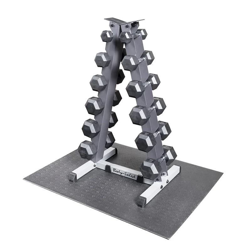 Body-Solid vertikale Hantelablage für 6 Paar Kurzhanteln GDR44
