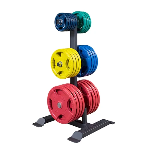 Body-Solid Olympic Hantelscheibenständer und Bar Holder GWT56