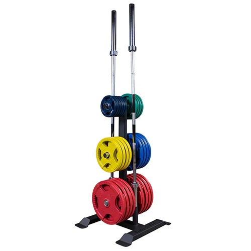 Body-Solid Olympic Hantelscheibenständer und Bar Holder GWT56