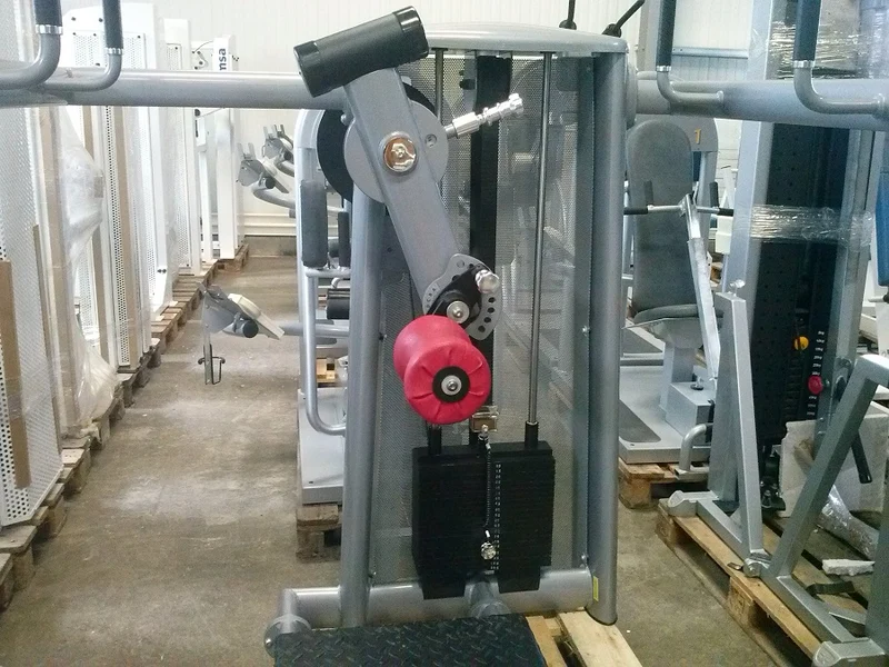 Gym80 Sygnum Total Hip 3006 / Kickmaschine / Hüftpendel, Silber, gebraucht - überholter Zustand