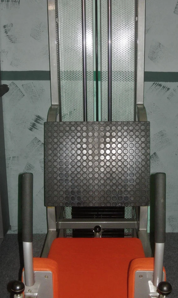 Sanimed Beinpresse, liegend, silber, gebraucht