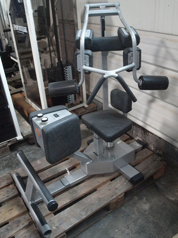 effective Zirkel - 9 Fitnessgeräte, Circuit Training, Farbe Silbergrau, gebraucht