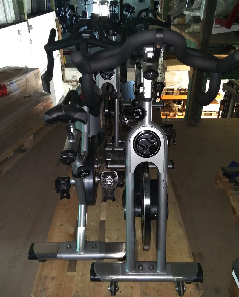 Tomahawk Indoor Cycle S-Serie, Silber, gebraucht - 15 Stück