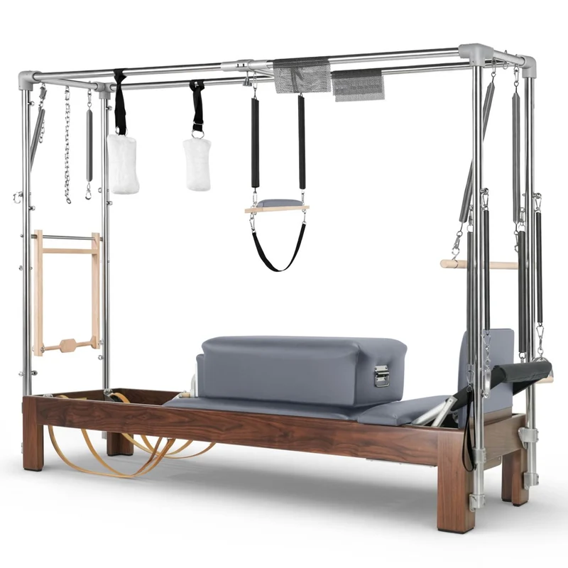 Elina Pilates Klassischer Reformer Cadillac Walnussholz
