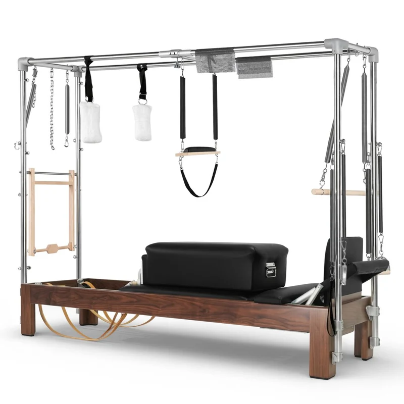 Elina Pilates Klassischer Reformer Cadillac Walnussholz
