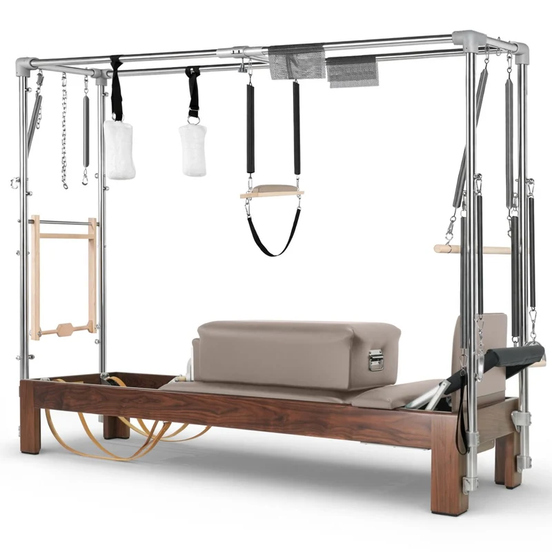 Elina Pilates Klassischer Reformer Cadillac Walnussholz