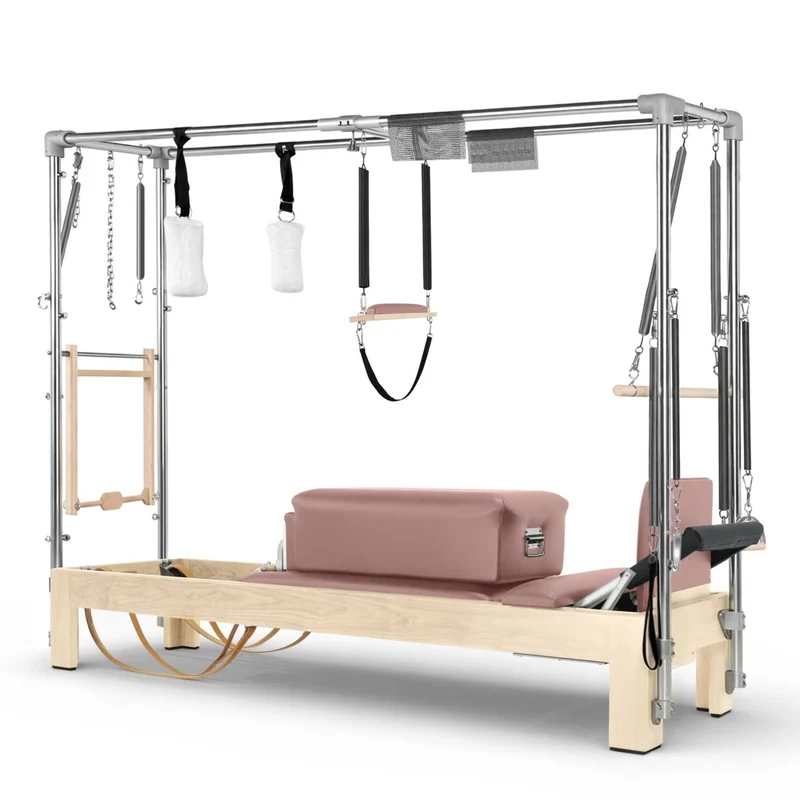 Elina Pilates Klassischer Reformer Cadillac aus Naturholz