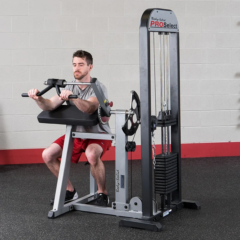 Body-Solid Pro Select Bizeps/Trizeps Maschine (stack loaded) GCBT-STK