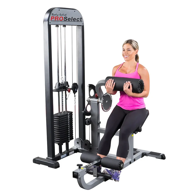 Body-Solid Pro Select Bauch & Rücken Maschine (stack loaded) GCAB-STK
