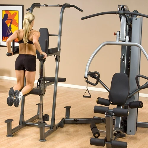 Body-Solid Klimmzug- und Dipmaschine mit Gewichtsunterstützung für Fusion 500/600 FCDWA