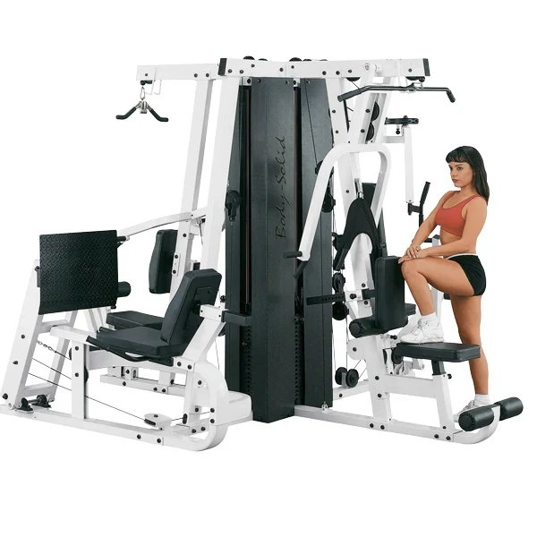 Body-Solid Multigym professionell inkl. Beinpresse 3x95kg (stack loaded) EXM4000S