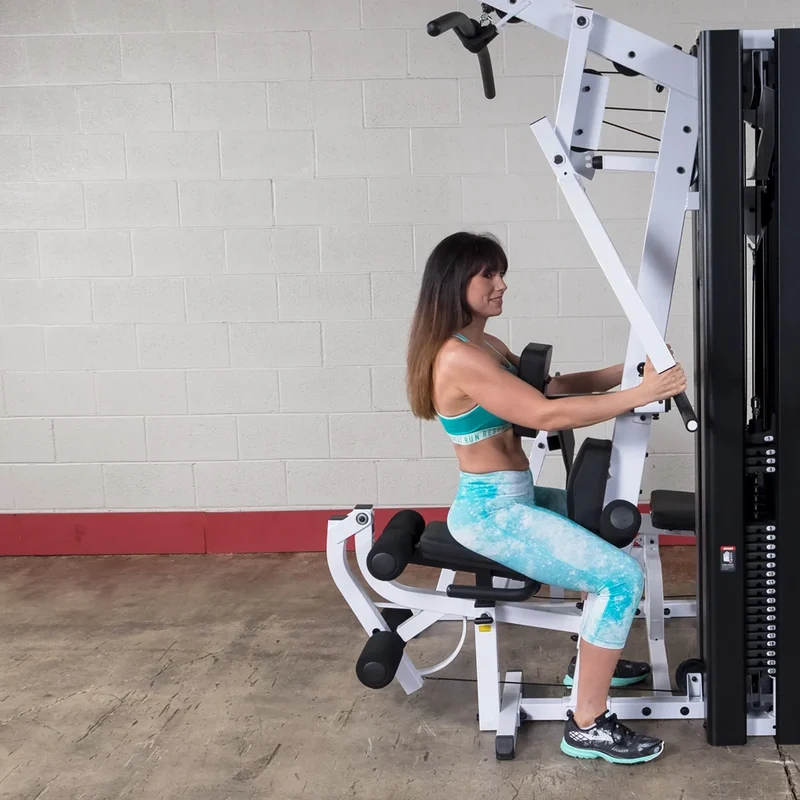 Body-Solid Multigym professionell inkl. Beinpresse 3x95kg (stack loaded) EXM4000S