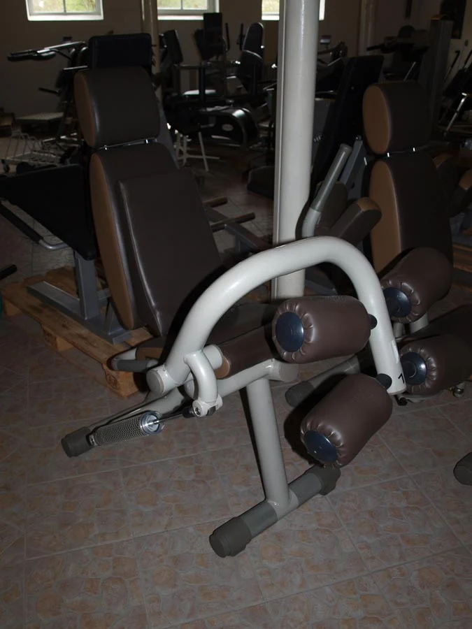 Easy Line von TechnoGym, Zirkel, 8 Fitnessgeräte, Farbe Silber, gebraucht