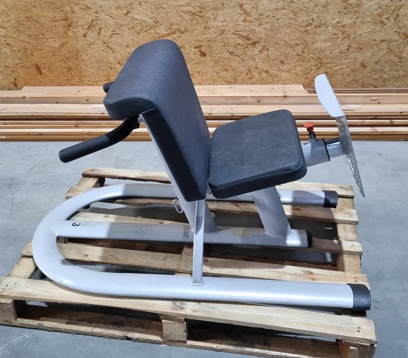 Dr. Wolff Lumbal Trainer 307, Silber / Schwarz, verstellbar, gebraucht - überholter Zustand