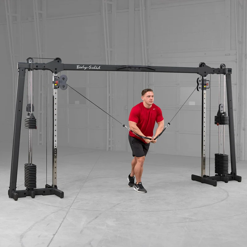Body-Solid Deluxe Selectorized Crossover 2 X 75Kg GDCC250B