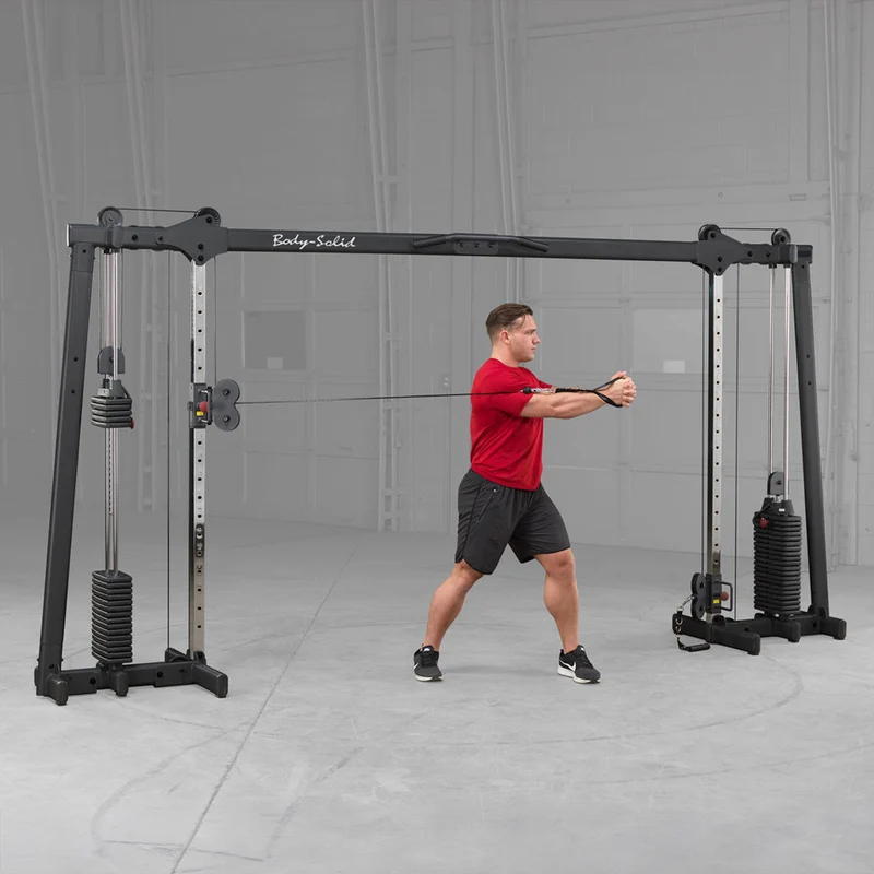 Body-Solid Deluxe Selectorized Crossover 2 X 75Kg GDCC250B