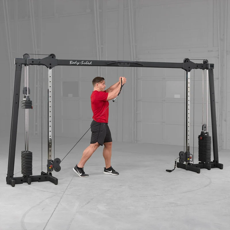 Body-Solid Deluxe Selectorized Crossover 2 X 75Kg GDCC250B
