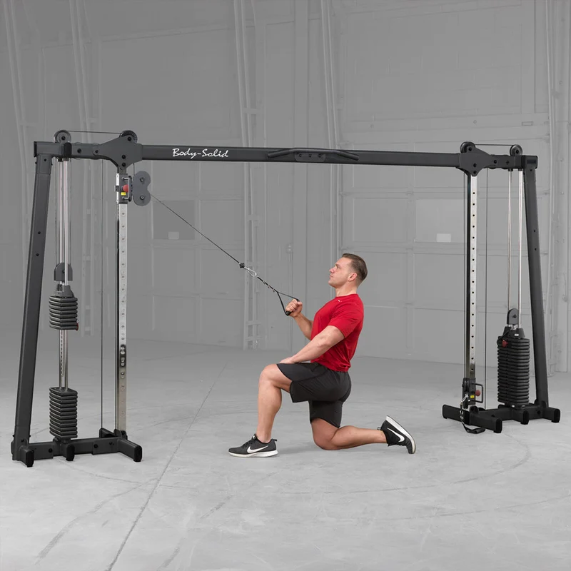 Body-Solid Deluxe Selectorized Crossover 2 X 75Kg GDCC250B