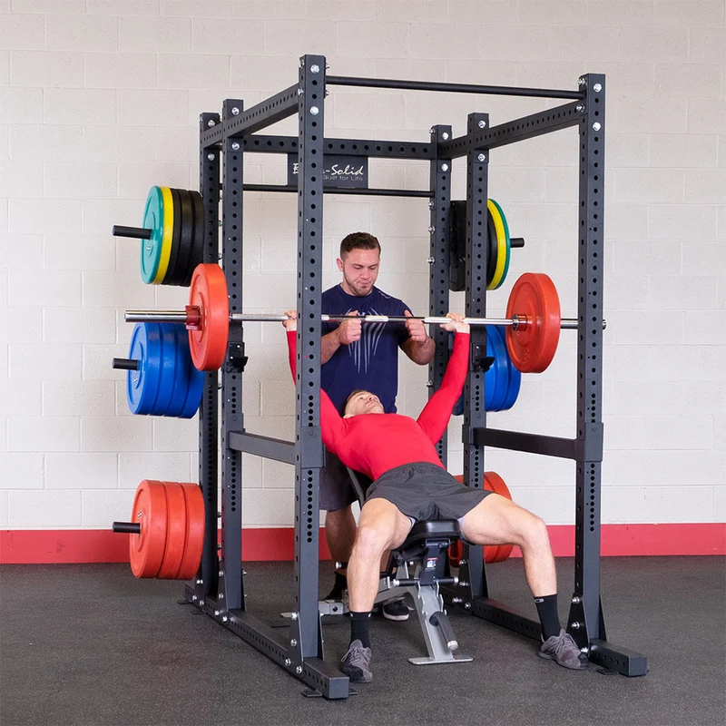 Body-Solid Full Commercial Power Rack Extended SPR1000BACK