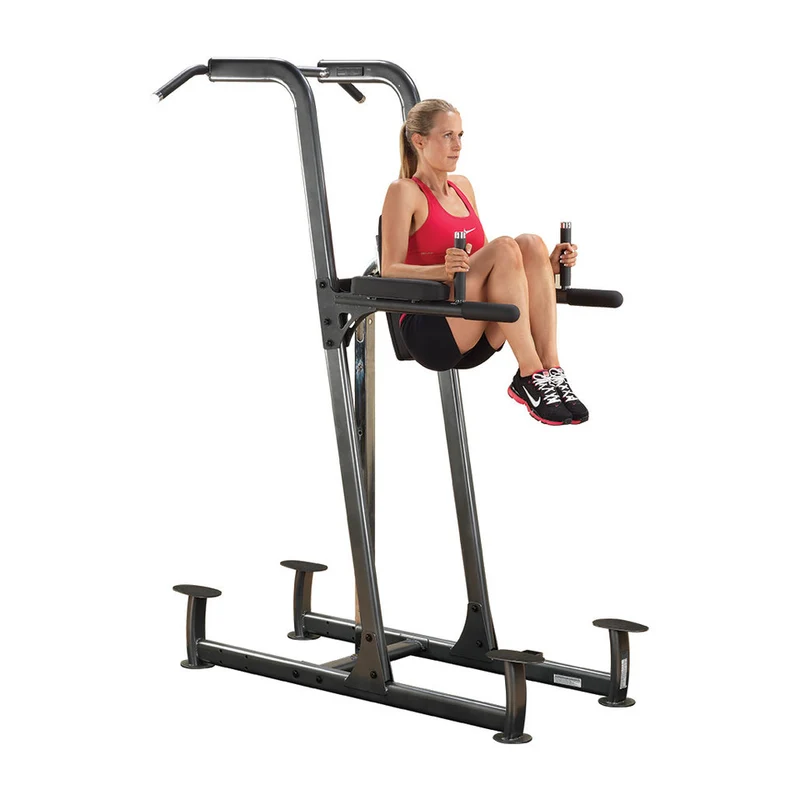 Body-Solid Klimmzug- und Dipstation mit Beinheben FCD