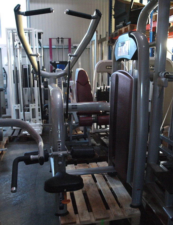 Realleader Latzug / Lat Pull Down, Silber, gebraucht - überholter Zustand