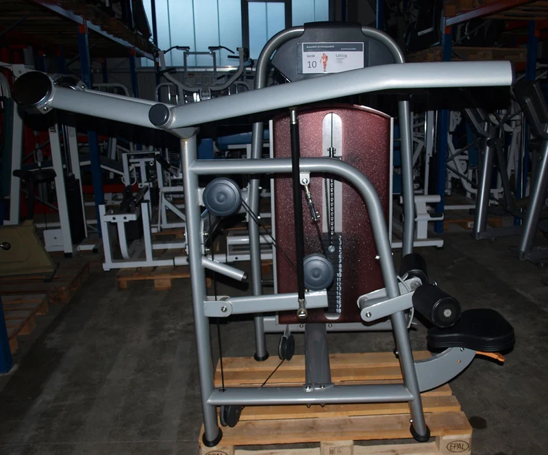 Realleader Latzug / Lat Pull Down, Silber, gebraucht - überholter Zustand