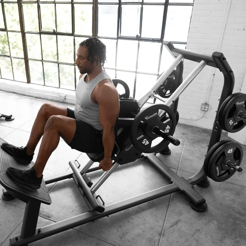 Vision Fitness Hack Squat (plate loaded)