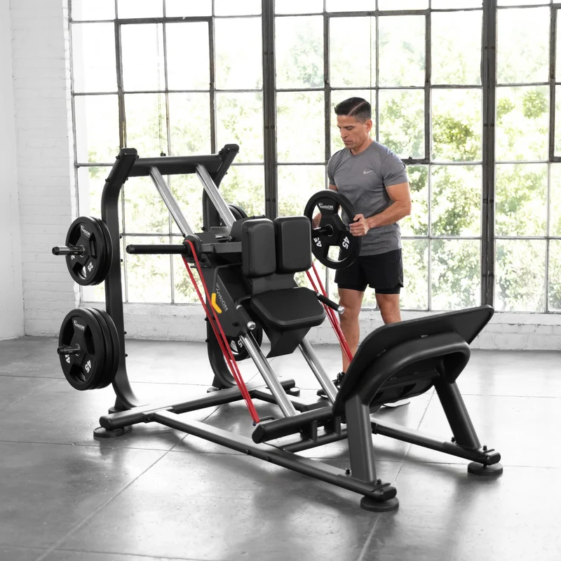 Vision Fitness Hack Squat (plate loaded)