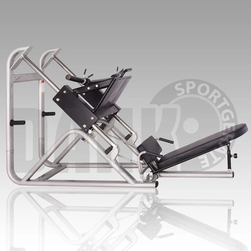 Danksport S-Line Kraftgeräte, Gerätepark mit ca. 22 Fitnessgeräten und Zubehör, Farbe Silber, Polster Braun - Neue Geräte / Ausstellungsgeräte