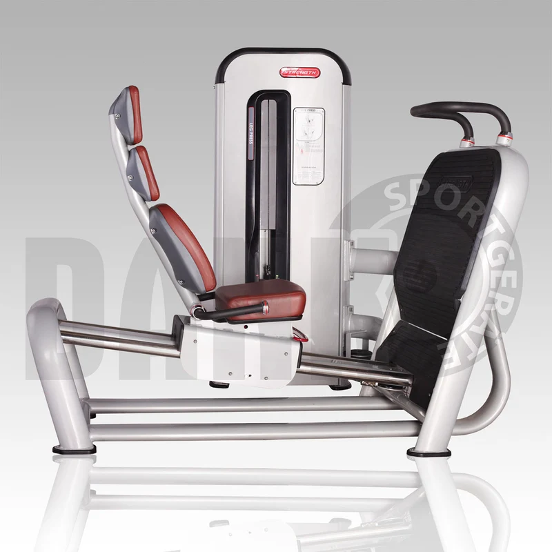 Aehnlich Star Trac, TechnoGym oder Gym80 - Danksport S-Line Gerätepark - 30 Kraftgeräte & Zubehör, Neue Geräte, Farbe Silber, Polster Braun