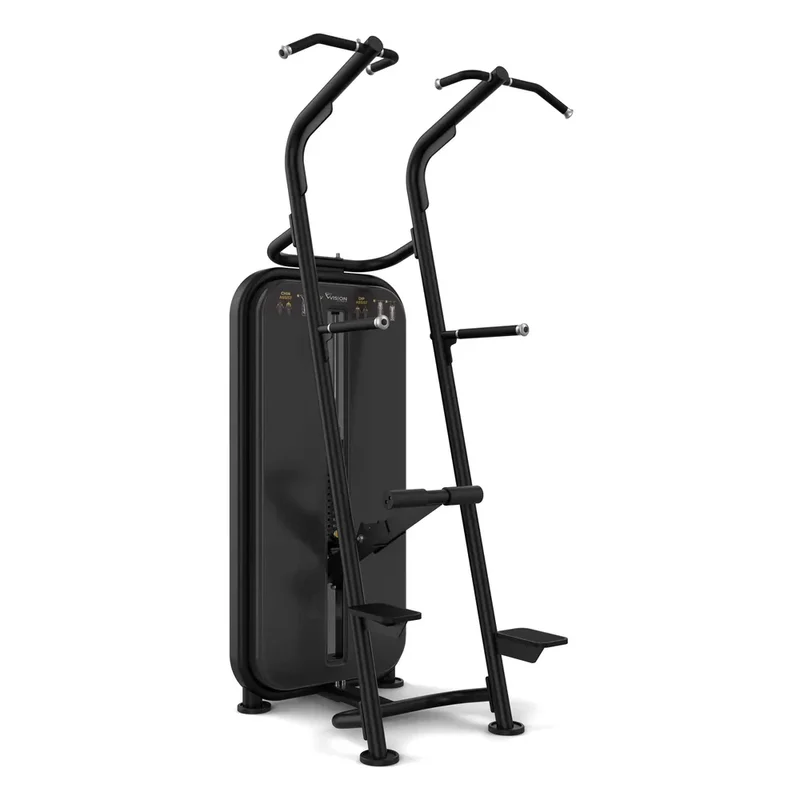 Vision Fitness Klimmzug- und Dipmaschine mit Gewichtsunterstützung (stack loaded)