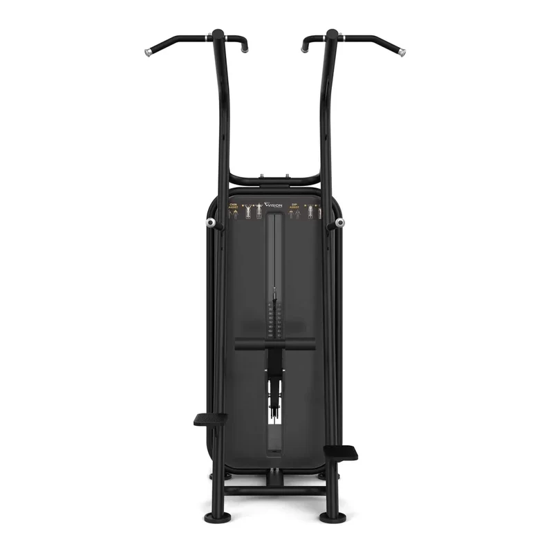Vision Fitness Klimmzug- und Dipmaschine mit Gewichtsunterstützung (stack loaded)