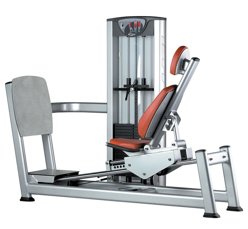 BH Fitness Beinpresse / Legpress, Silber, Strength Line, gebraucht
