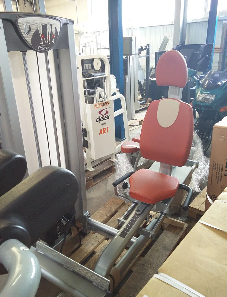 BH Fitness Wadenmaschine sitzend, Silber, Strength Line, gebraucht