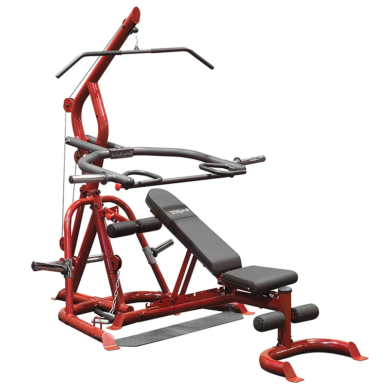 Body-Solid Leverage Gym inkl. Hantelbank GLGS100P4