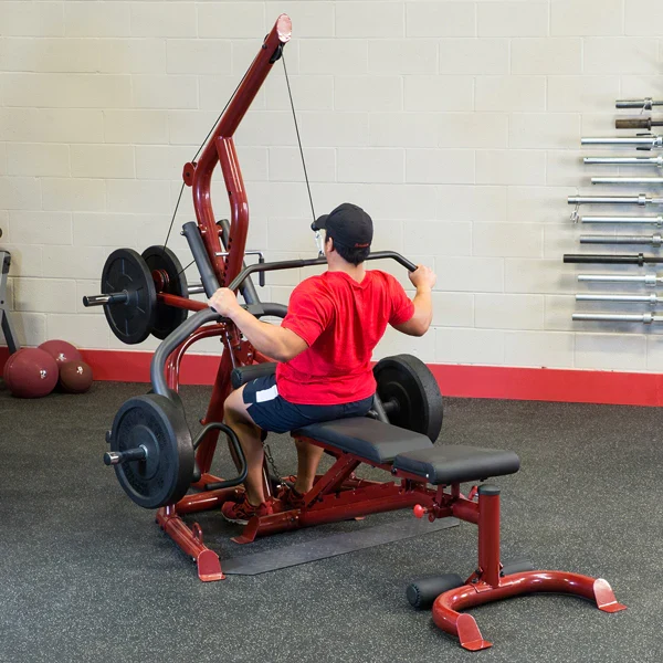 Body-Solid Leverage Gym inkl. Hantelbank GLGS100P4