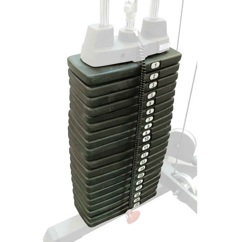 Body-Solid Steckgewichte SP200 (90kg) für G-Serie