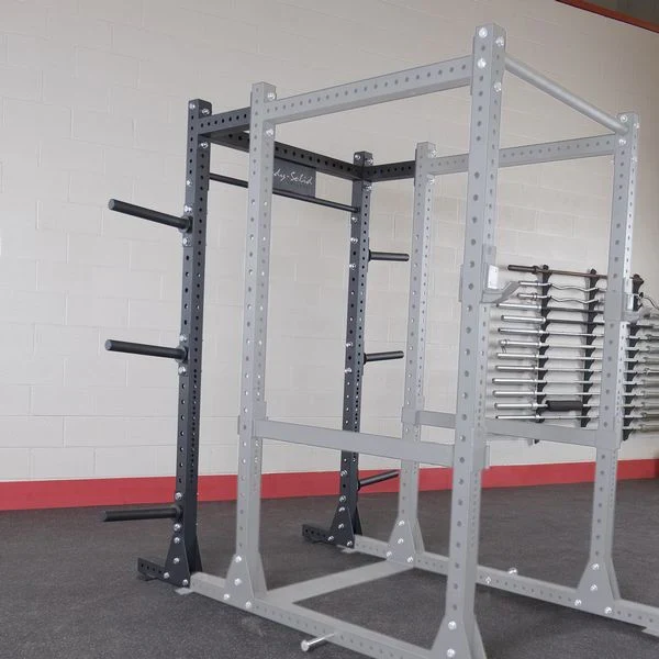 Body-Solid Full Commercial Double Power Rack Extended SPR1000DBBACK