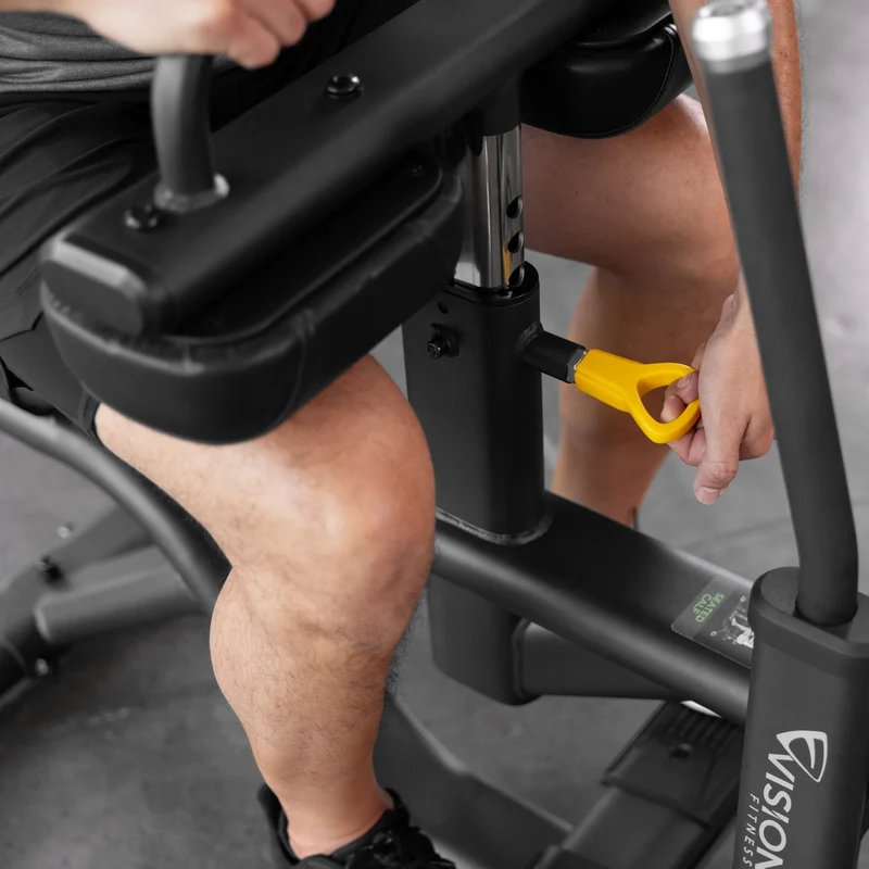 Vision Fitness Wadenmaschine sitzend (plate loaded)