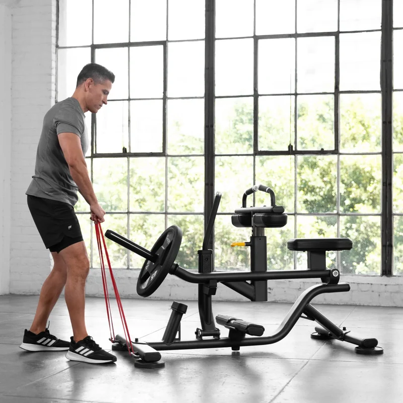 Vision Fitness Wadenmaschine sitzend (plate loaded)