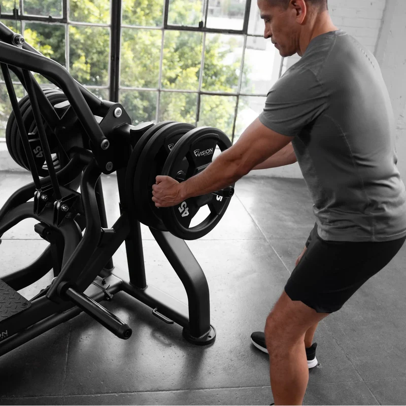 Vision Fitness Beinpresse (plate loaded)