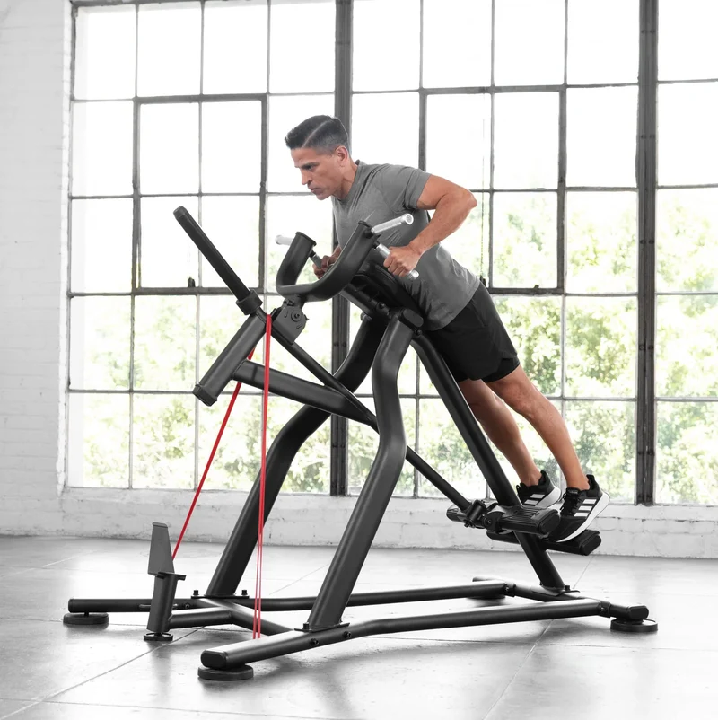 Vision Fitness Rudermaschine schräg (plate loaded)