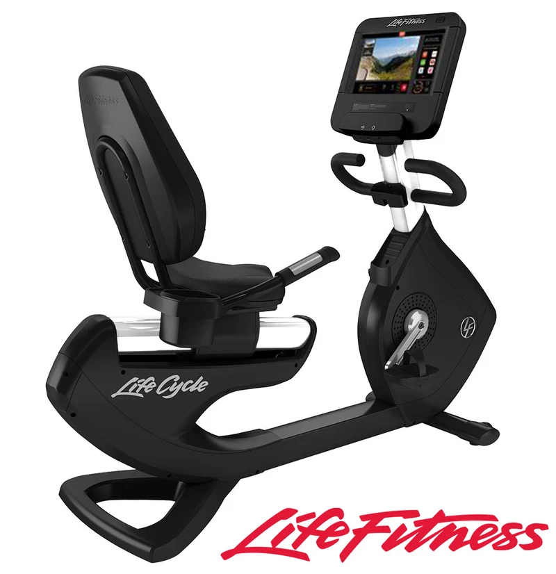 Life Fitness LiegeErgometer Lifecycle, Elevation Series, Recumbent, SE3 Konsole Touch, Ausstellungsstück, Zustand Neuwertig