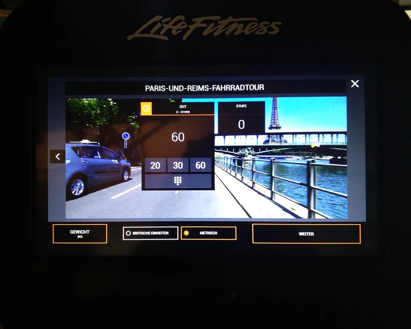 Life Fitness LiegeErgometer Lifecycle, Elevation Series, Recumbent, SE3 Konsole Touch, Ausstellungsstück, Zustand Neuwertig