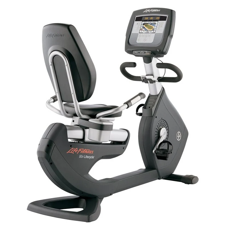 Life Fitness Recumbent 95R - Elevation Series 95r - Engage 15" Touchscreen Konsole, gebraucht - überholter Zustand