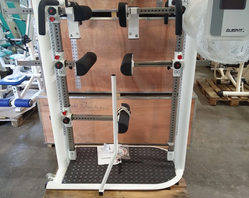 Dr. Wolff Back Check 607, NEUES MODELL, Touchscreen, Silber, guter gebrauchter Zustand