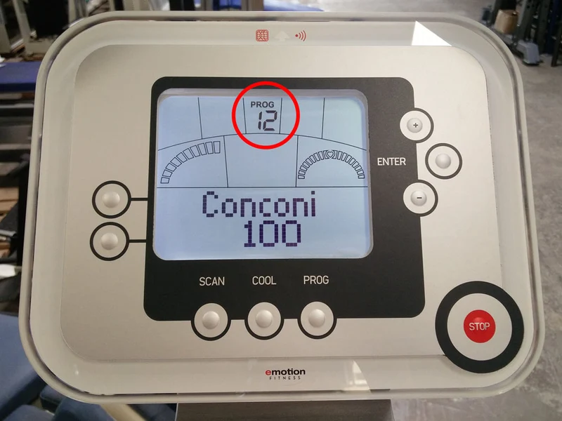 Emotion Fitness Motion Cycle 800 med, mit Testpaket, IPN-Lizenz, Ergometer, gebraucht - überholter Zustand