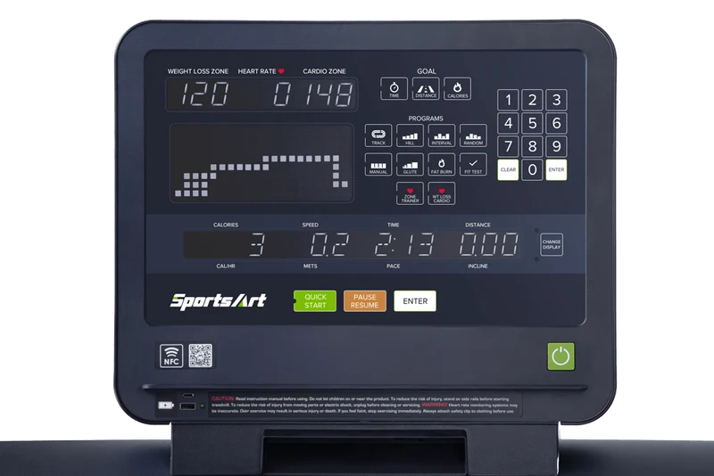 SportsArt ECO-NATURAL Essentials Series Laufband T663