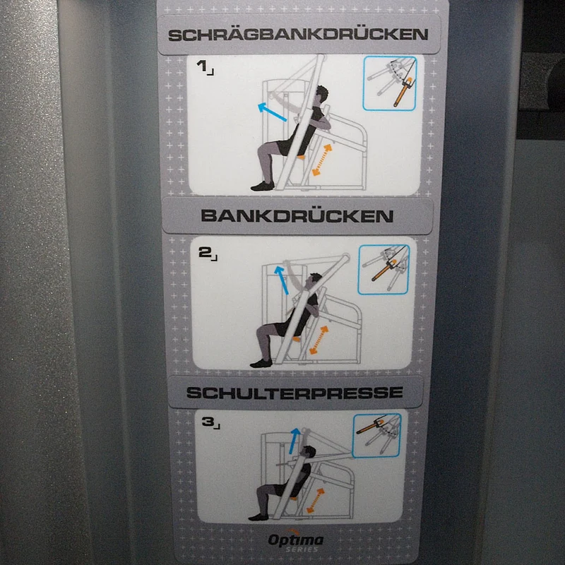 Life Fitness Optima Series - 2 in 1 Kombigeräte - 6 Kraftgeräte im Set, perfekt für Hotel, Firmenfitness, Verein oder kleiner Fitnessraum, gebraucht